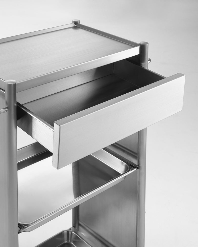 D-Galley - Aluminum trolley - With drawer